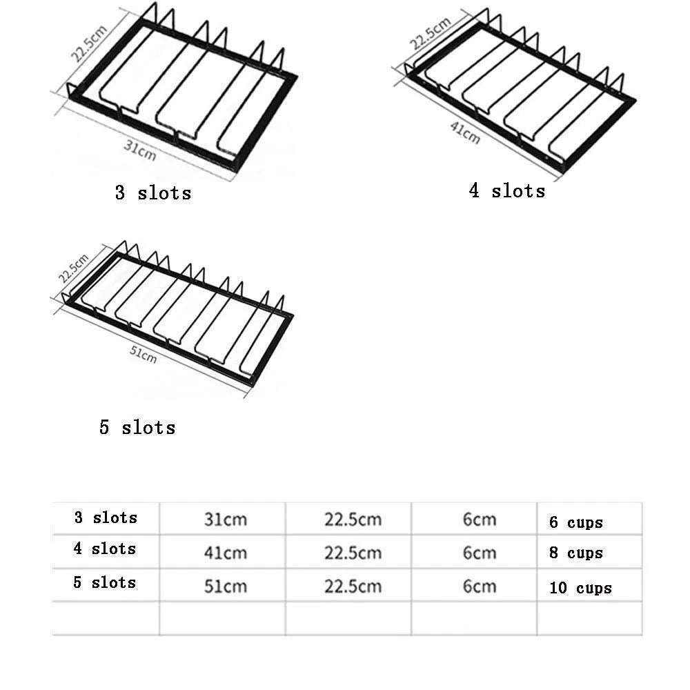 Stainless Steel Wine Glass Rack