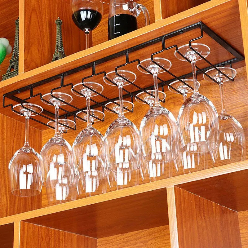 Stainless Steel Wine Glass Rack