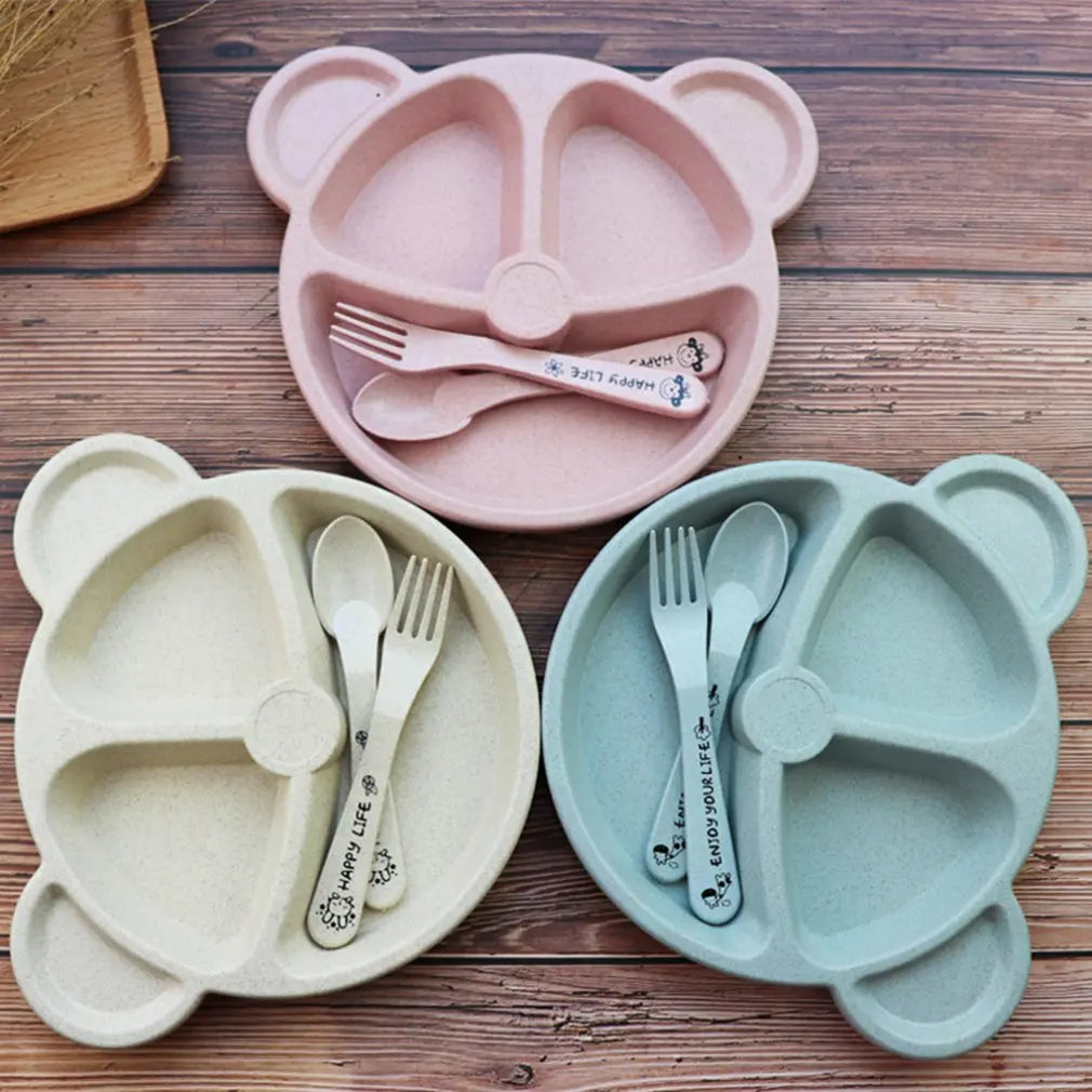 Bear Children's Plate Set