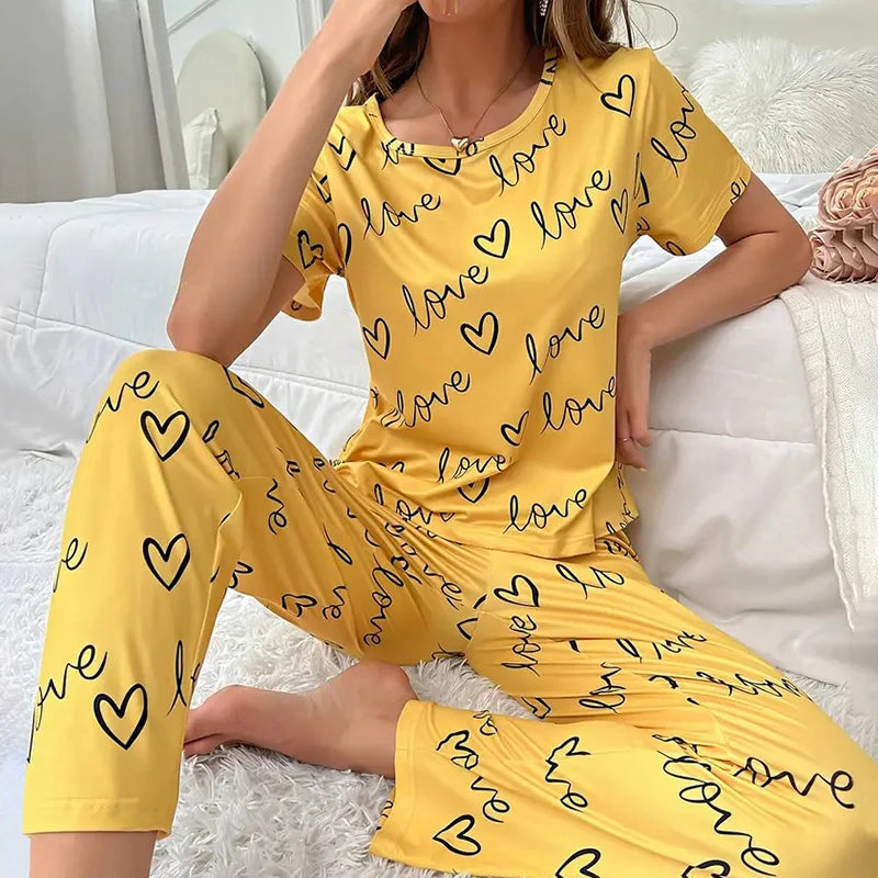 Heart Pyjama Set