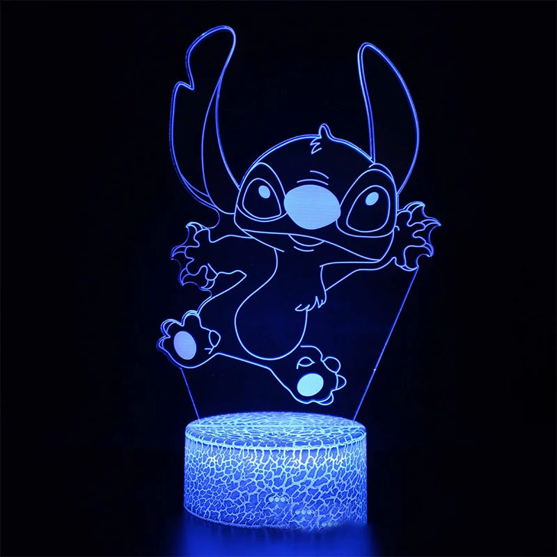 Disney Lilo & Stitch Led Light Figures