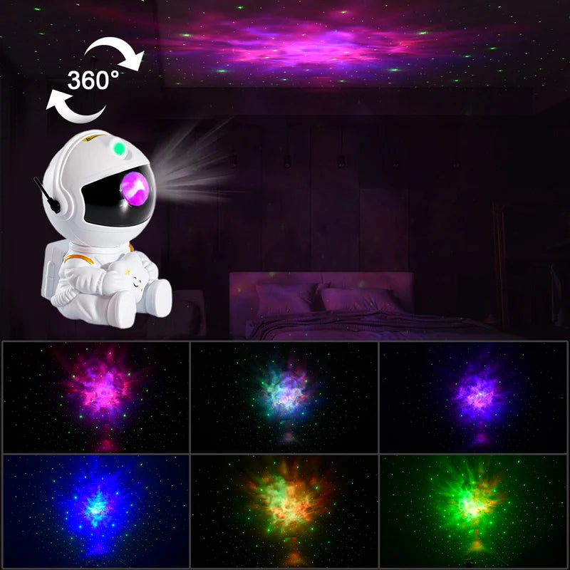 Galaxy Star Astronaut Projector