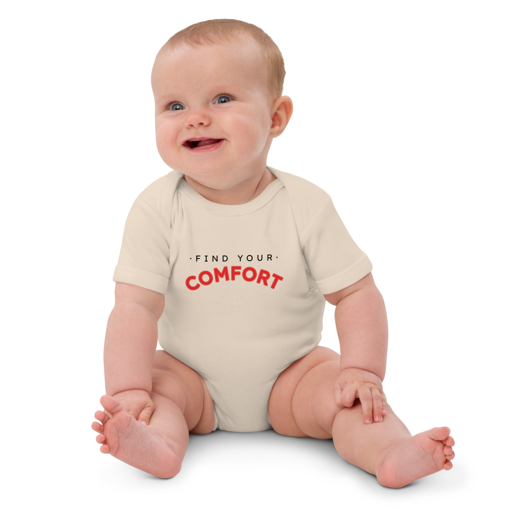 Organic cotton baby bodysuit