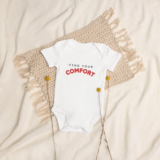 Organic cotton baby bodysuit